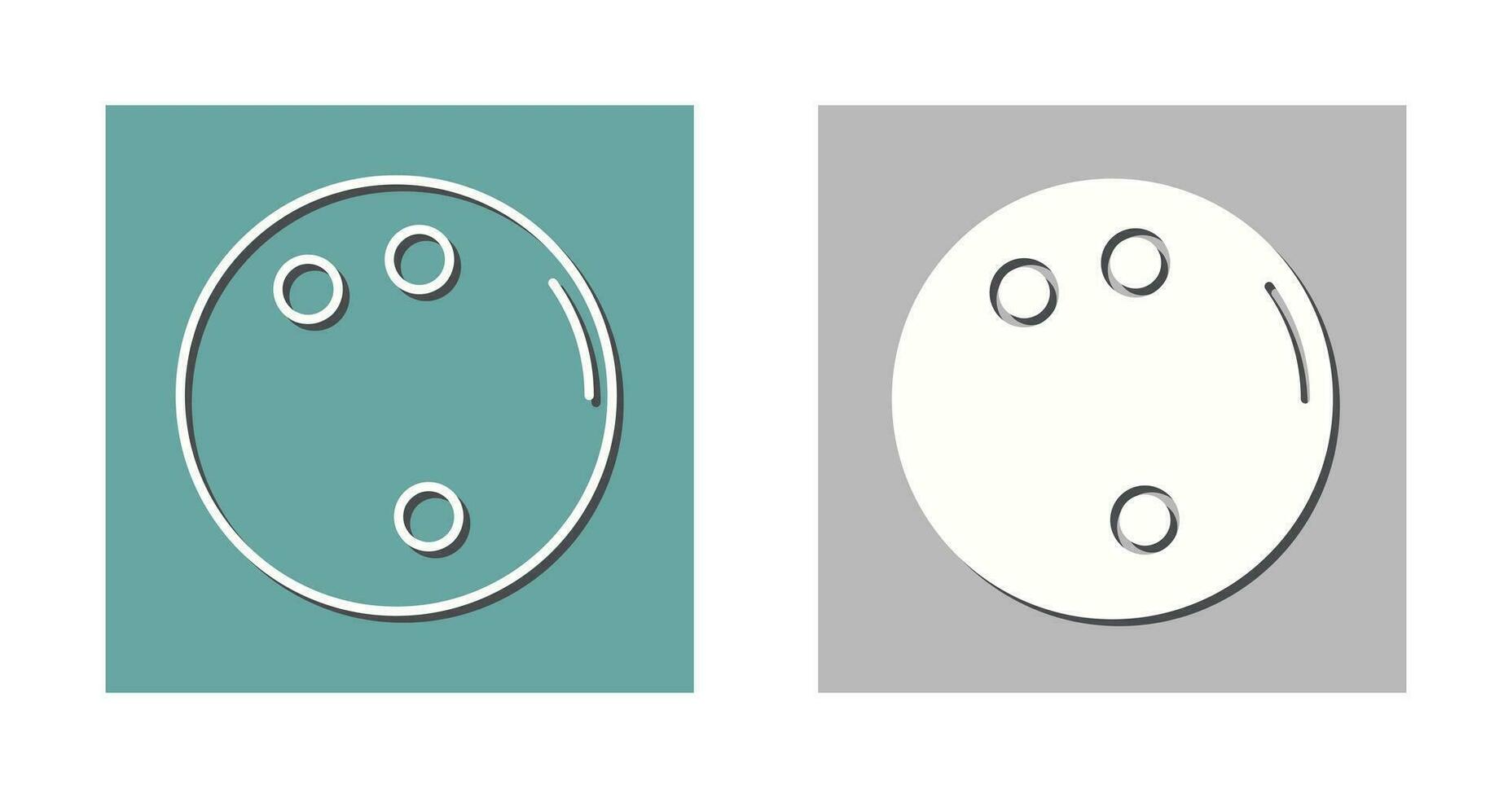 Bowling Ball Vector Icon