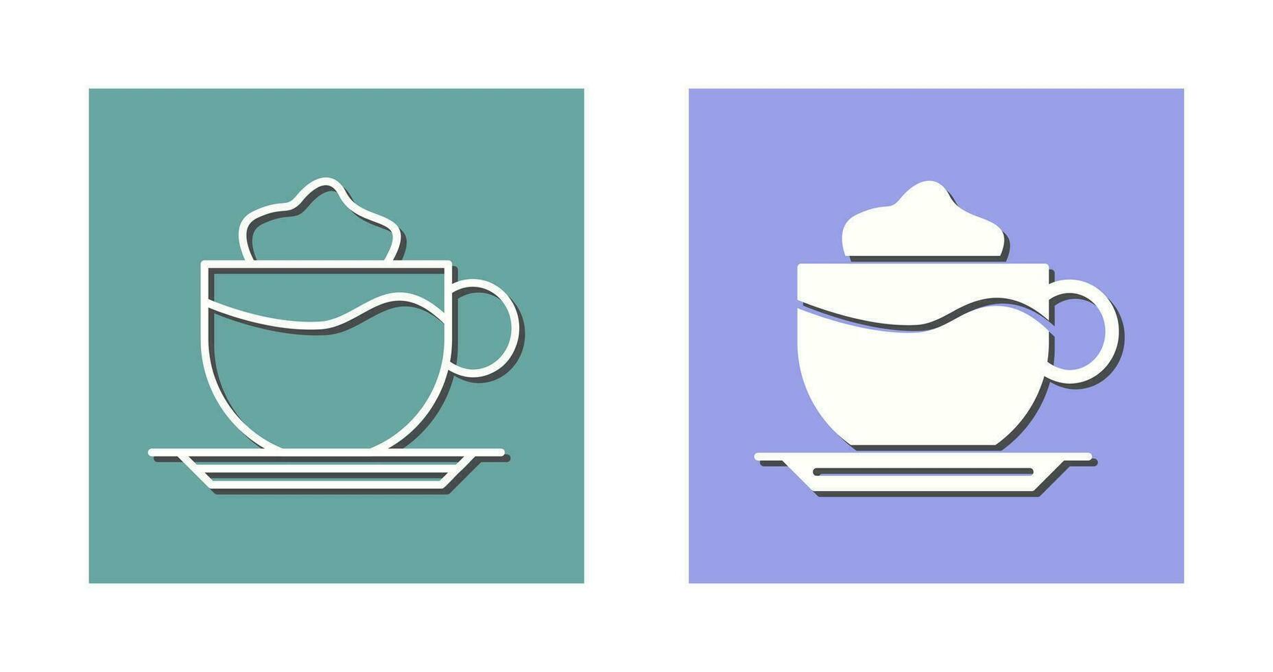 Latte Vector Icon