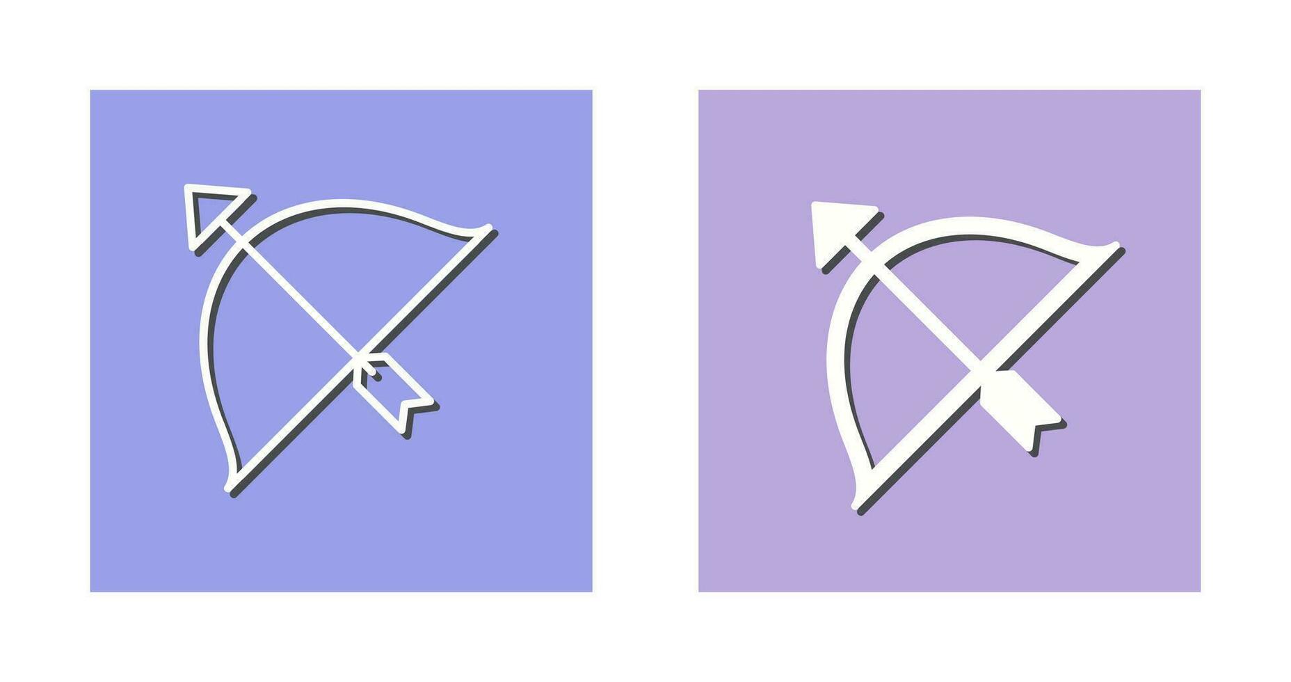 Unique Archery Vector Icon