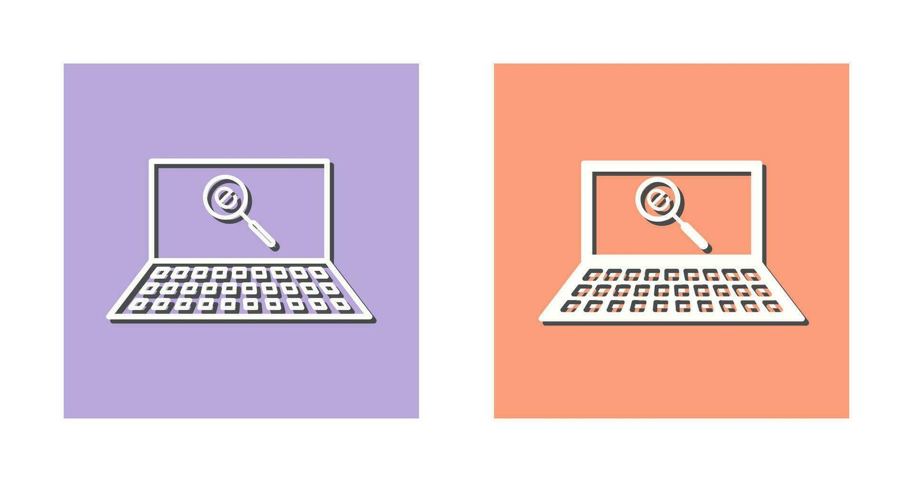 Unique Find on Internet Vector Icon