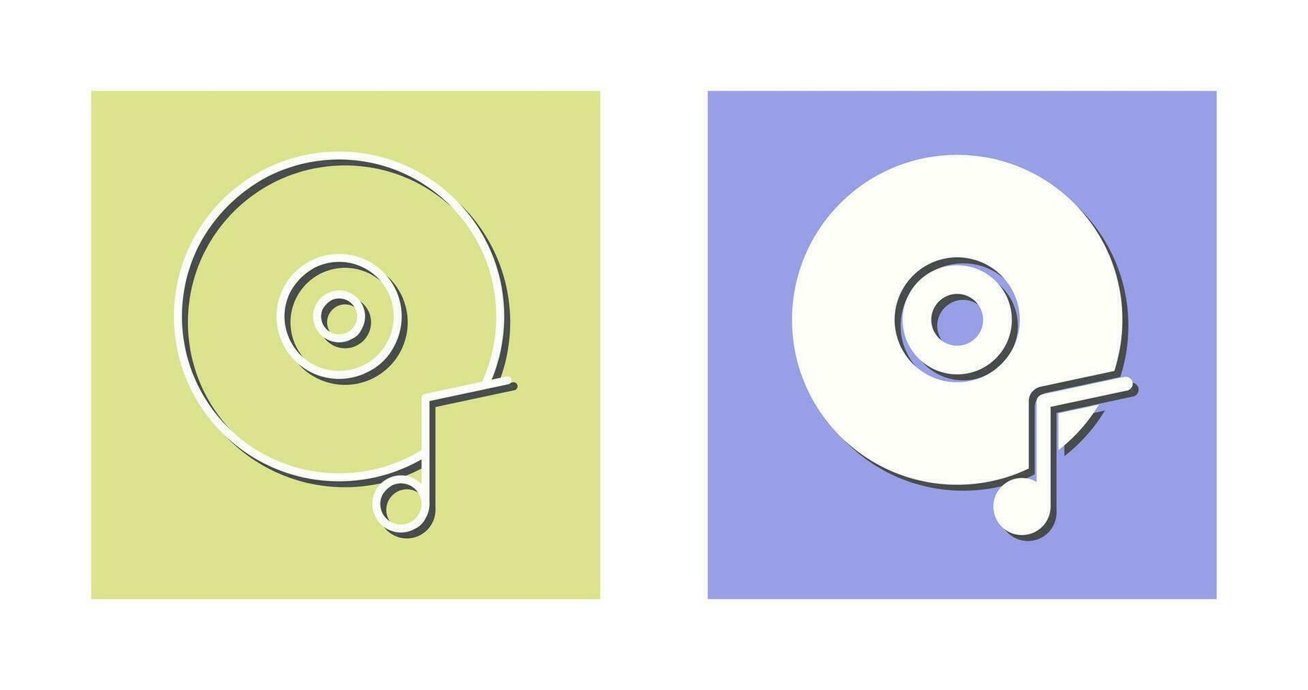 Music CD Vector Icon