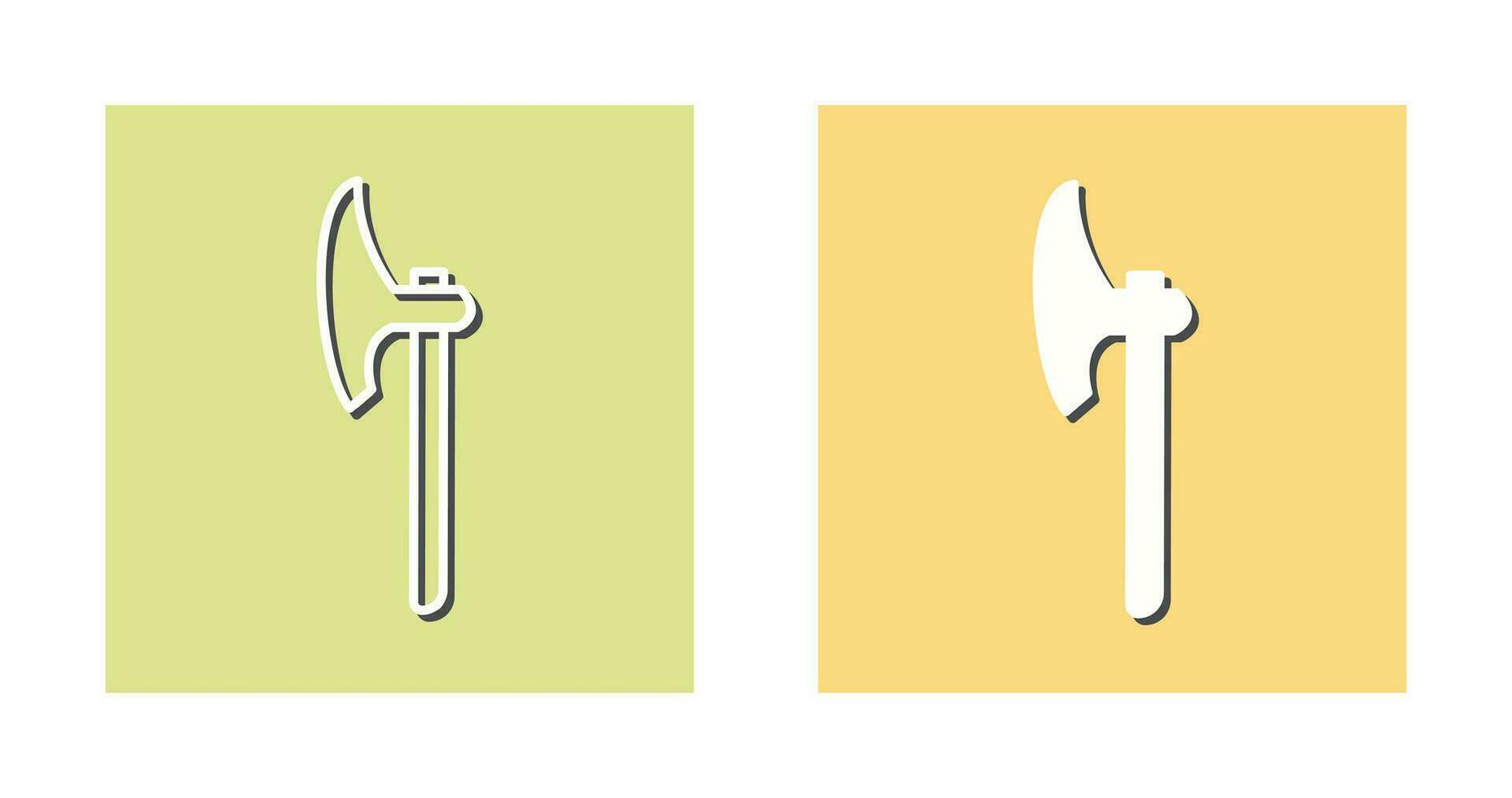 Unique Axe Vector Icon
