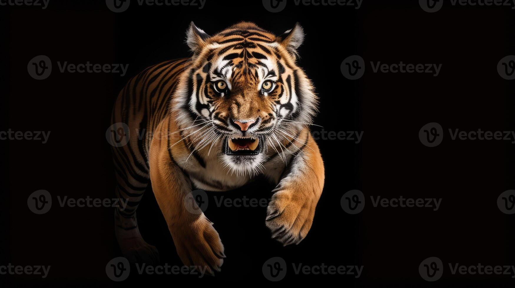 Tigers captured in slow motion their powerful leaps and movements highlighting the capabilities of highspeed photography in showcasing their agility photo