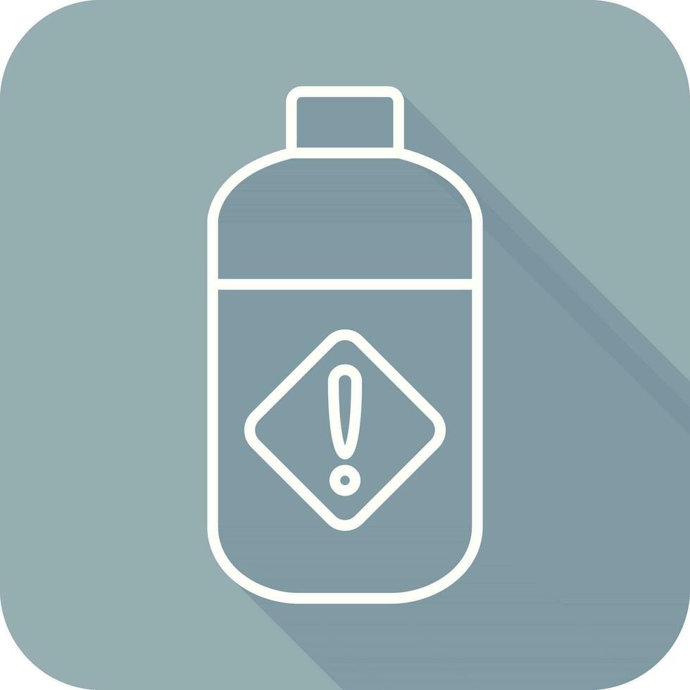 Pesticide Bottle Vector Icon