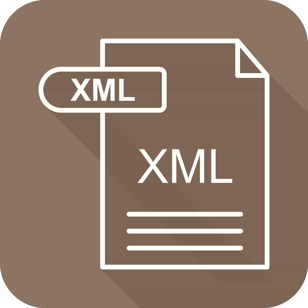 XML Vector Icon