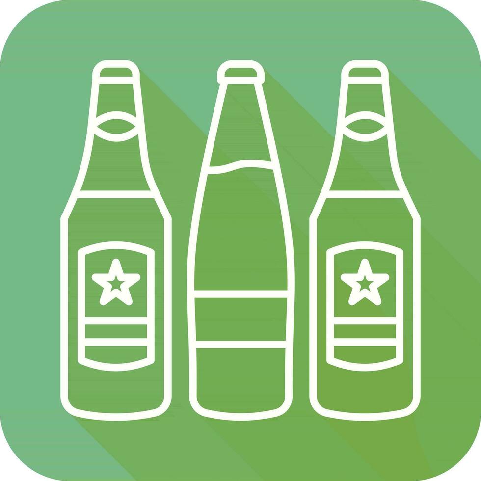 Beer Bottles Vector Icon