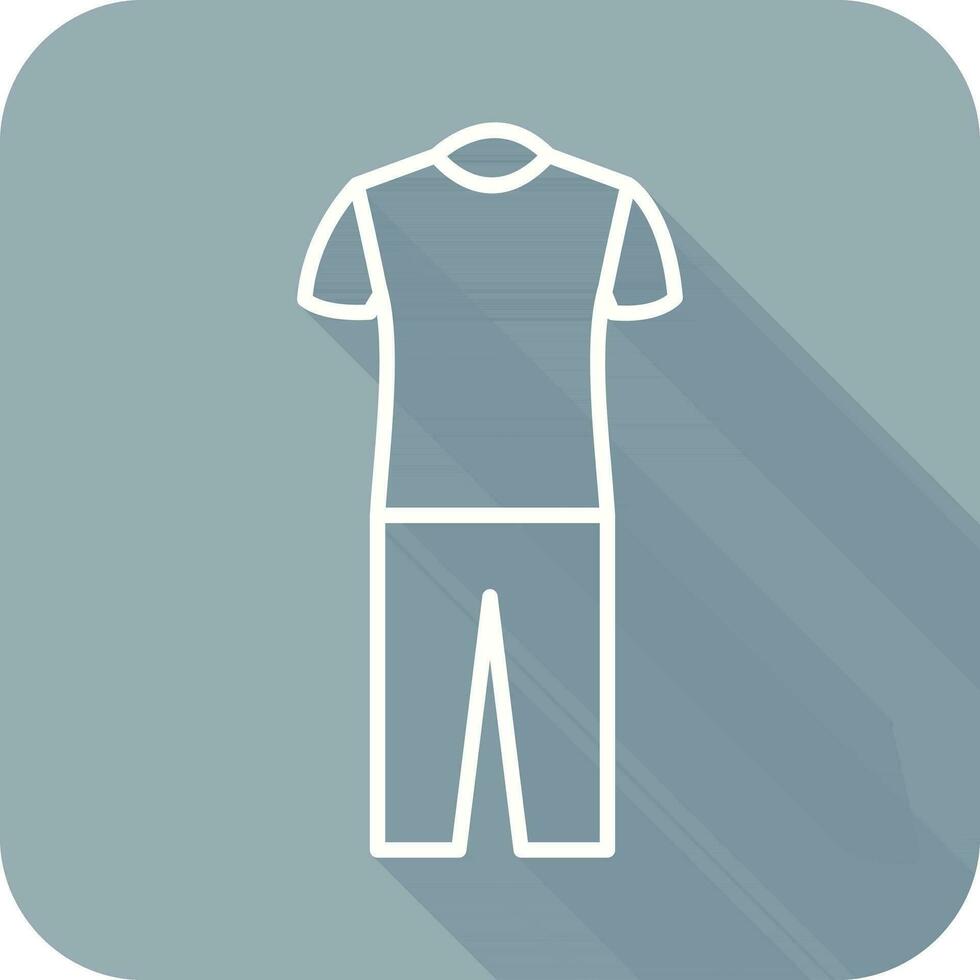 icono de vector de traje de pijama