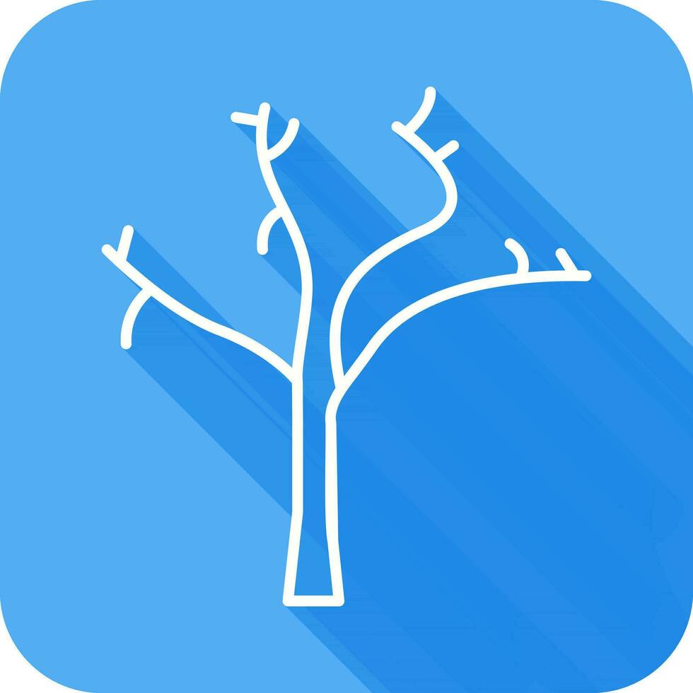 Tree with no Leaves Vector Icon