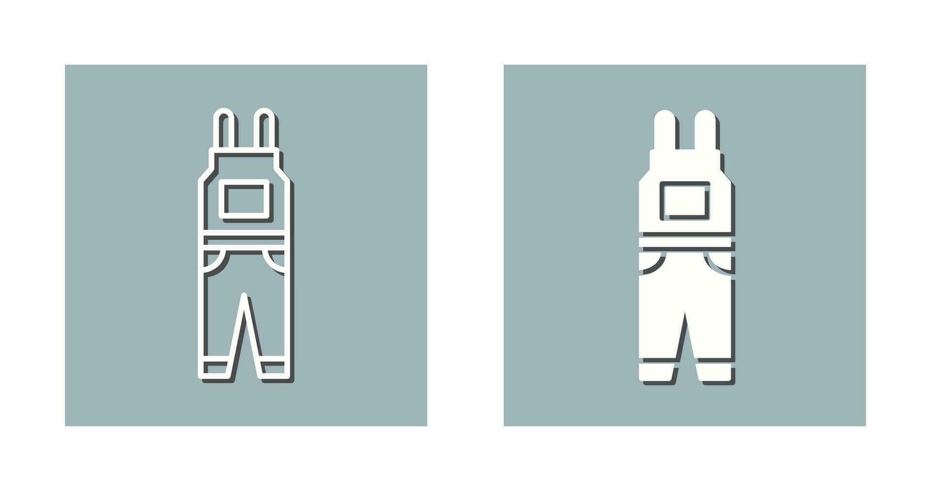Jumpsuit Vector Icon