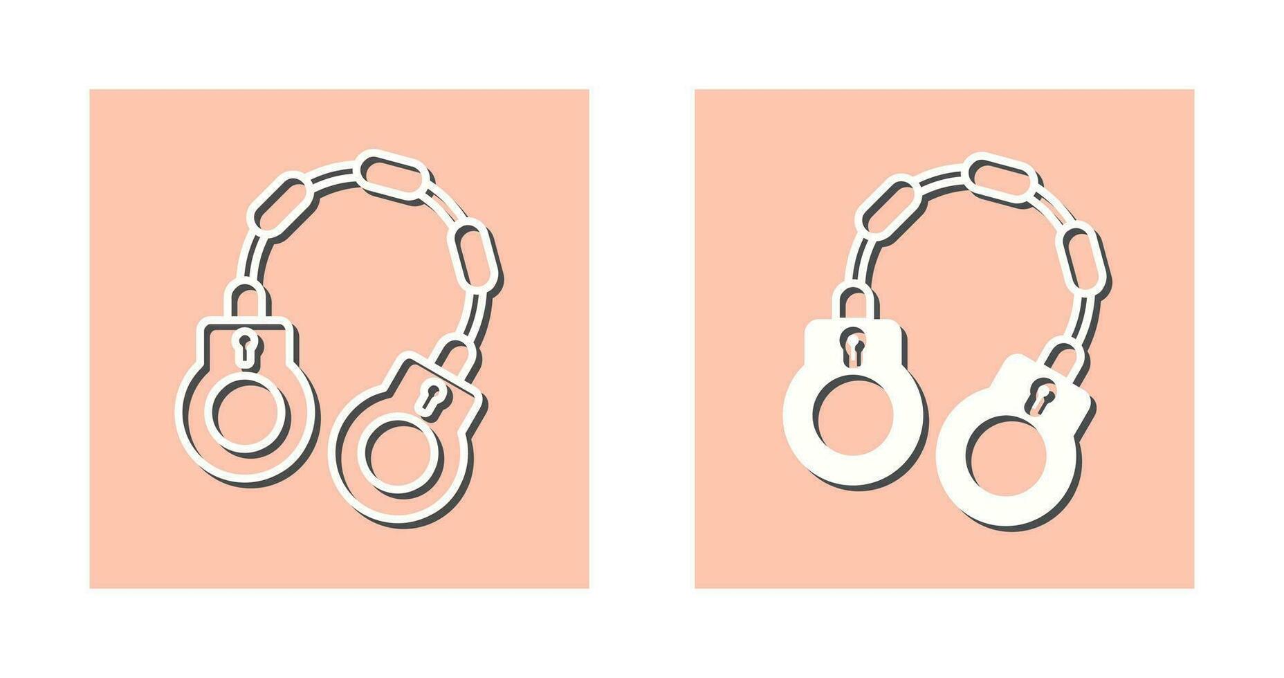 Handcuff Vector Icon