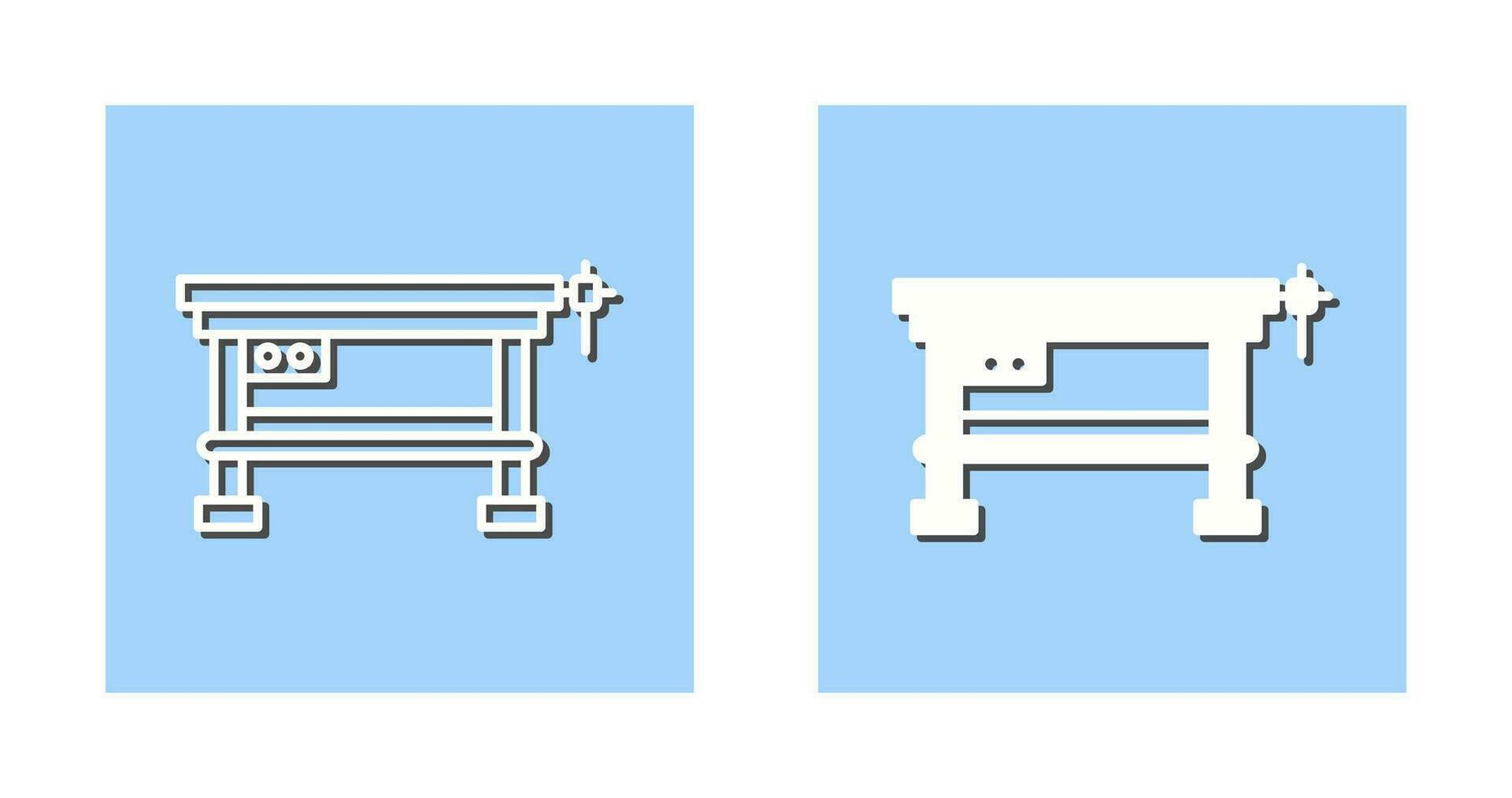Work Bench Vector Icon
