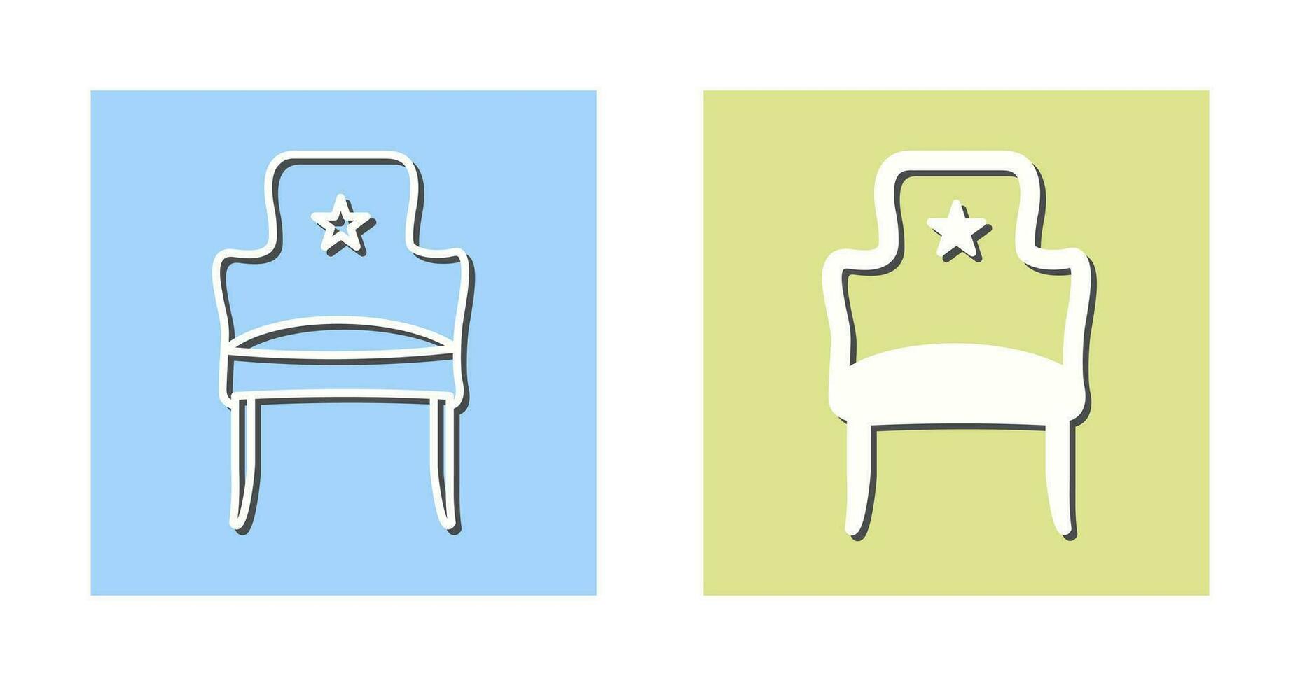 icono de vector de asiento