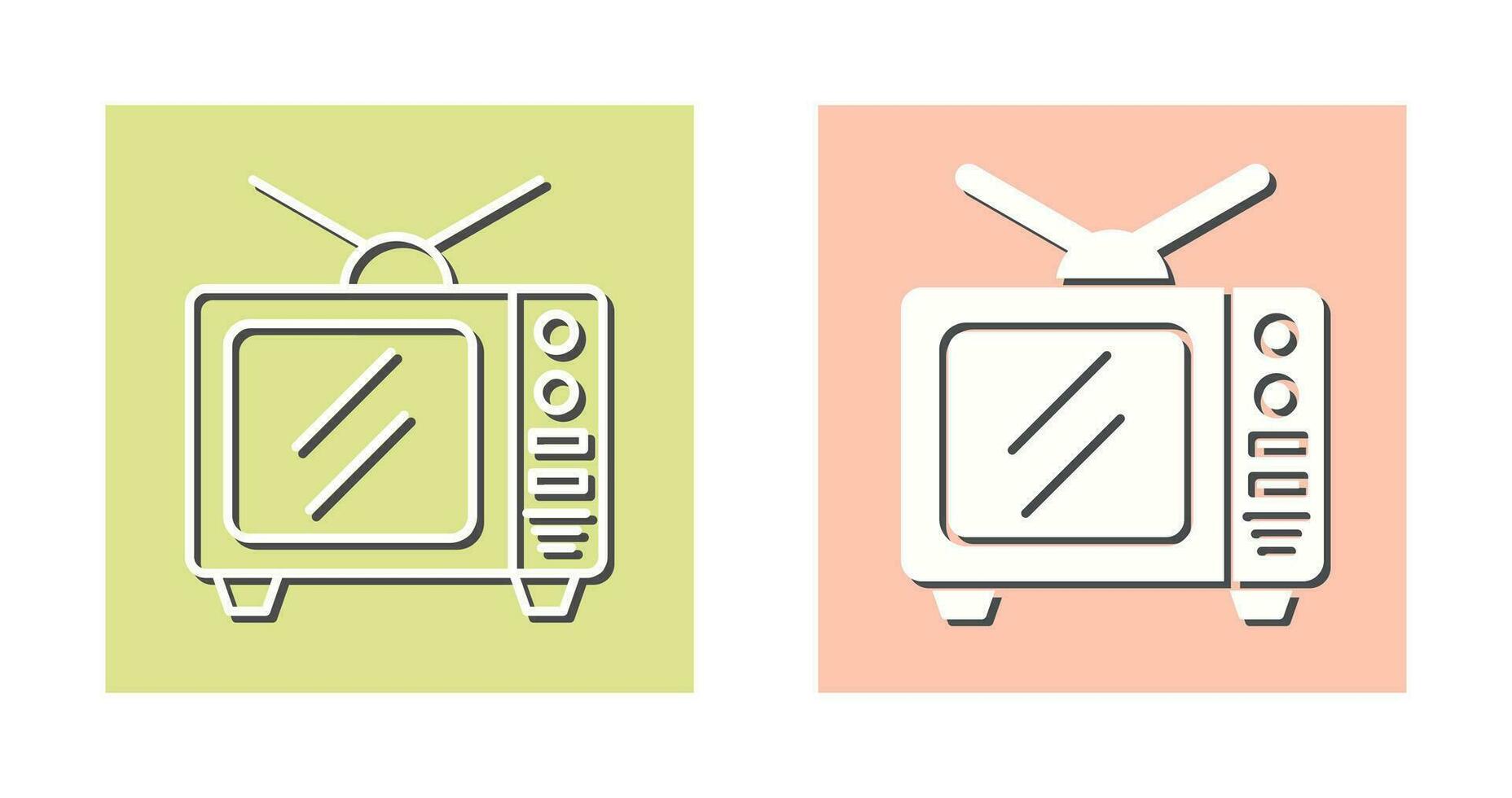 icono de vector de tv