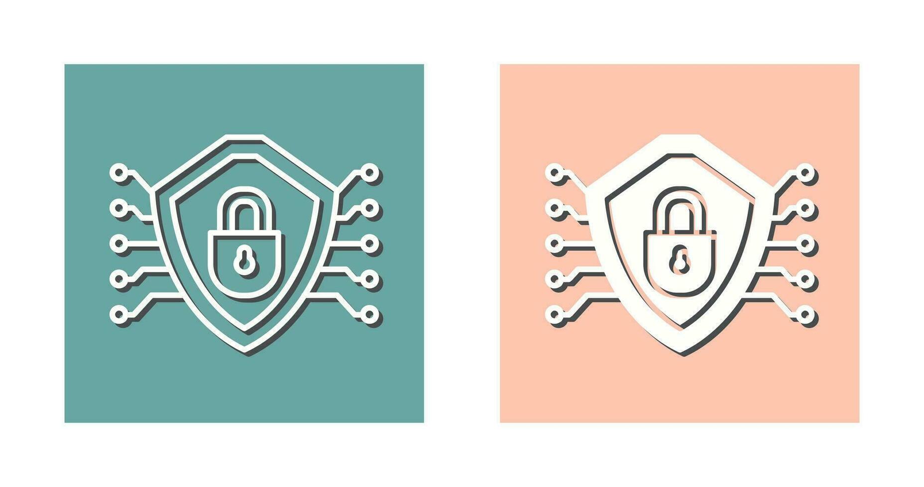Cyber Security Vector Icon
