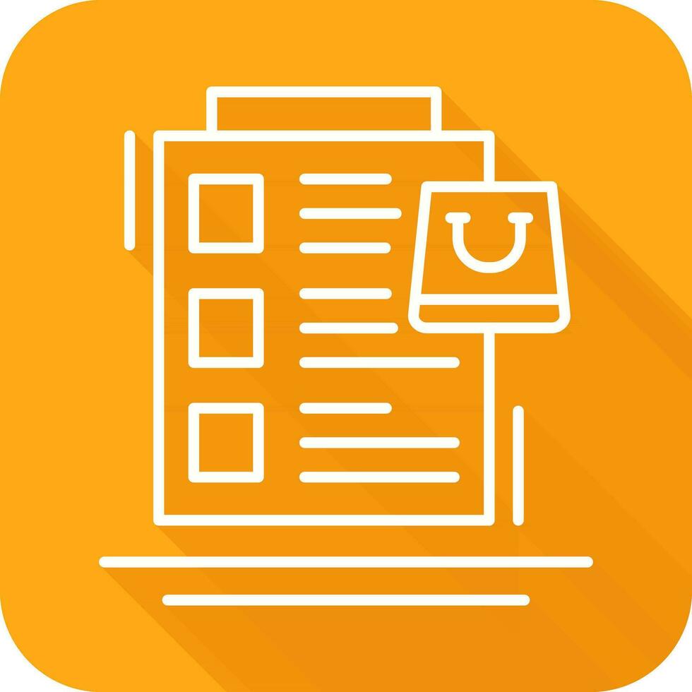 Wish List Vector Icon