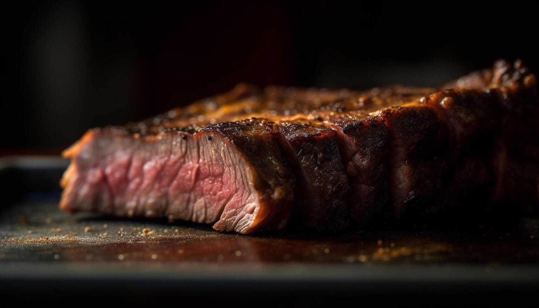 Juicy grilled fillet steak, cooked to perfection generated by AI photo