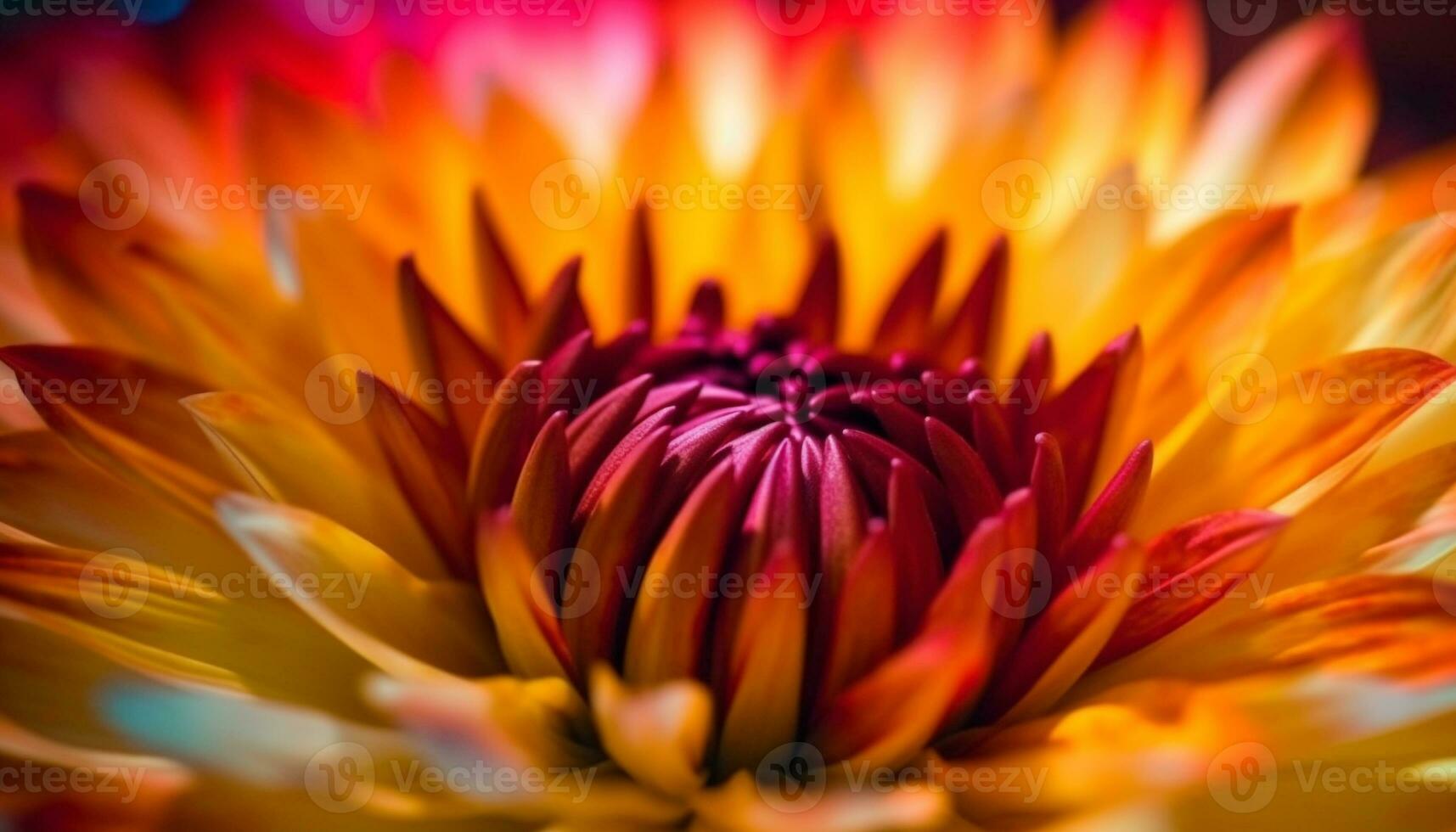 Vibrant yellow daisy, beauty in nature growth generated by AI photo