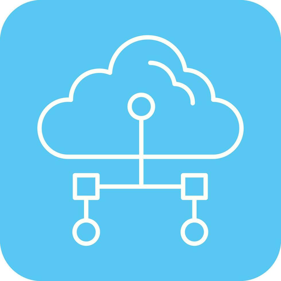 Internet Cloud Vector Icon