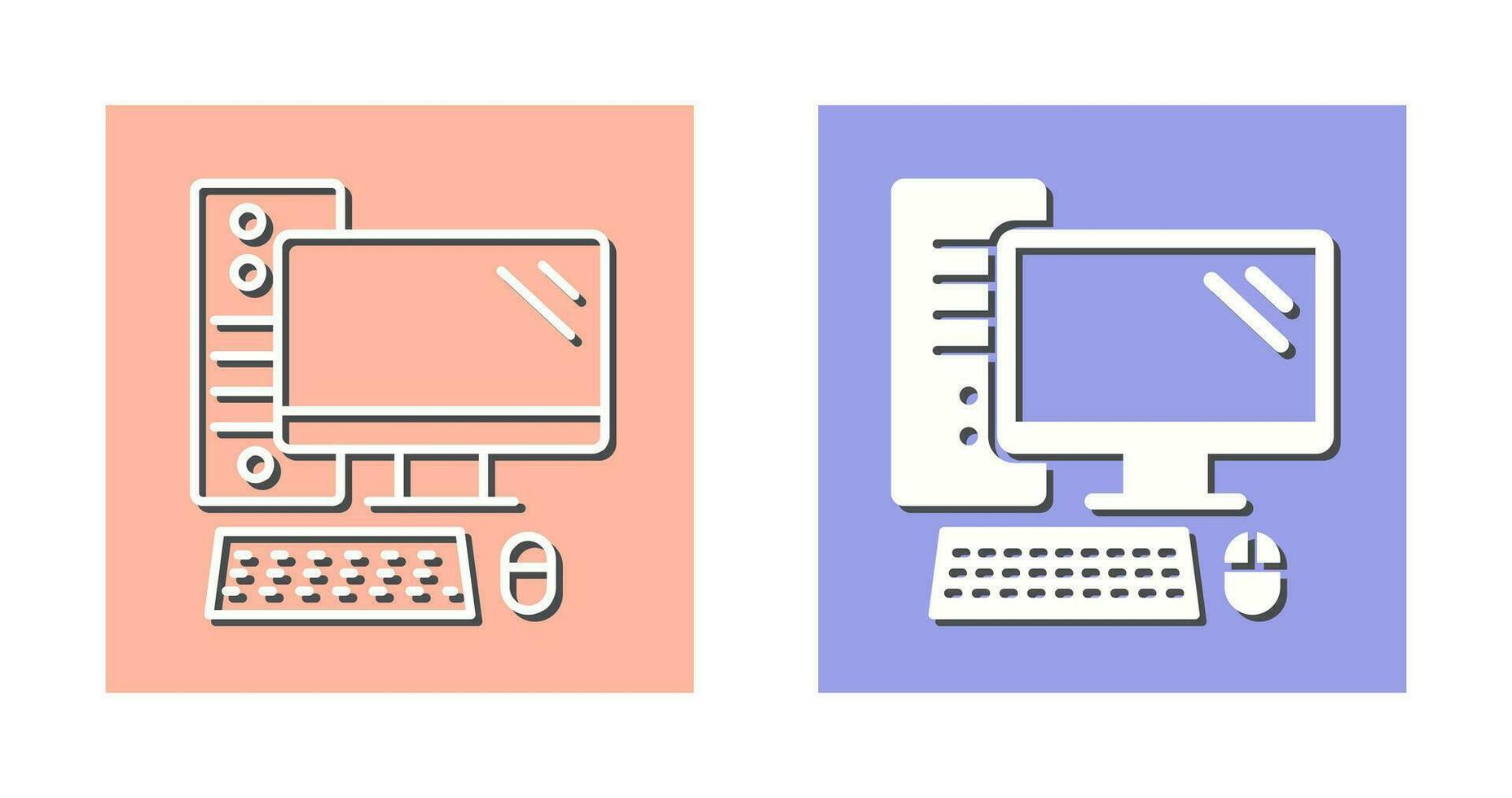 Computer Vector Icon