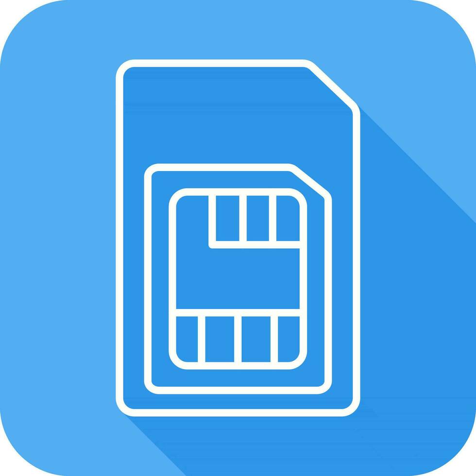 Sim Card Vector Icon