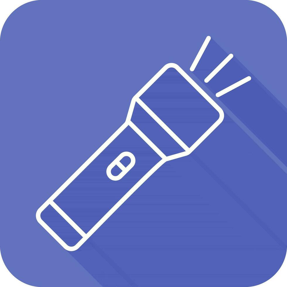Flashlight Vector Icon