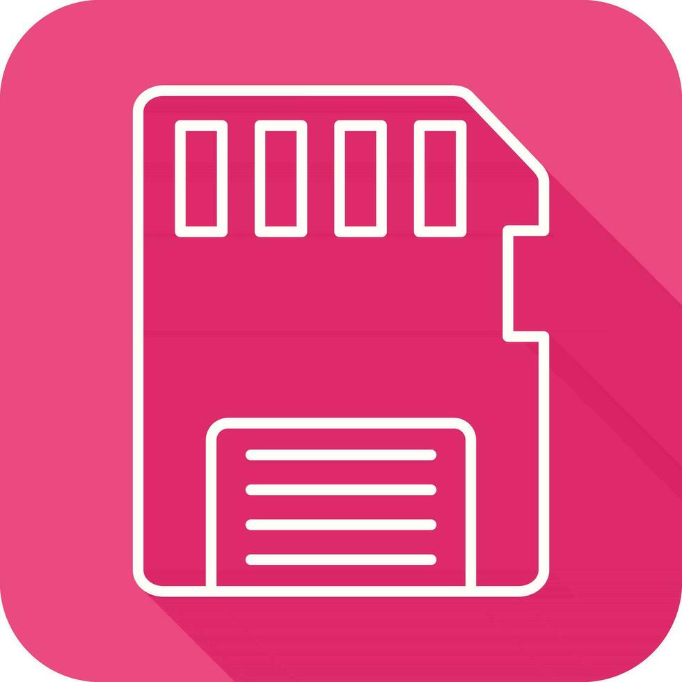 Memory Card Vector Icon