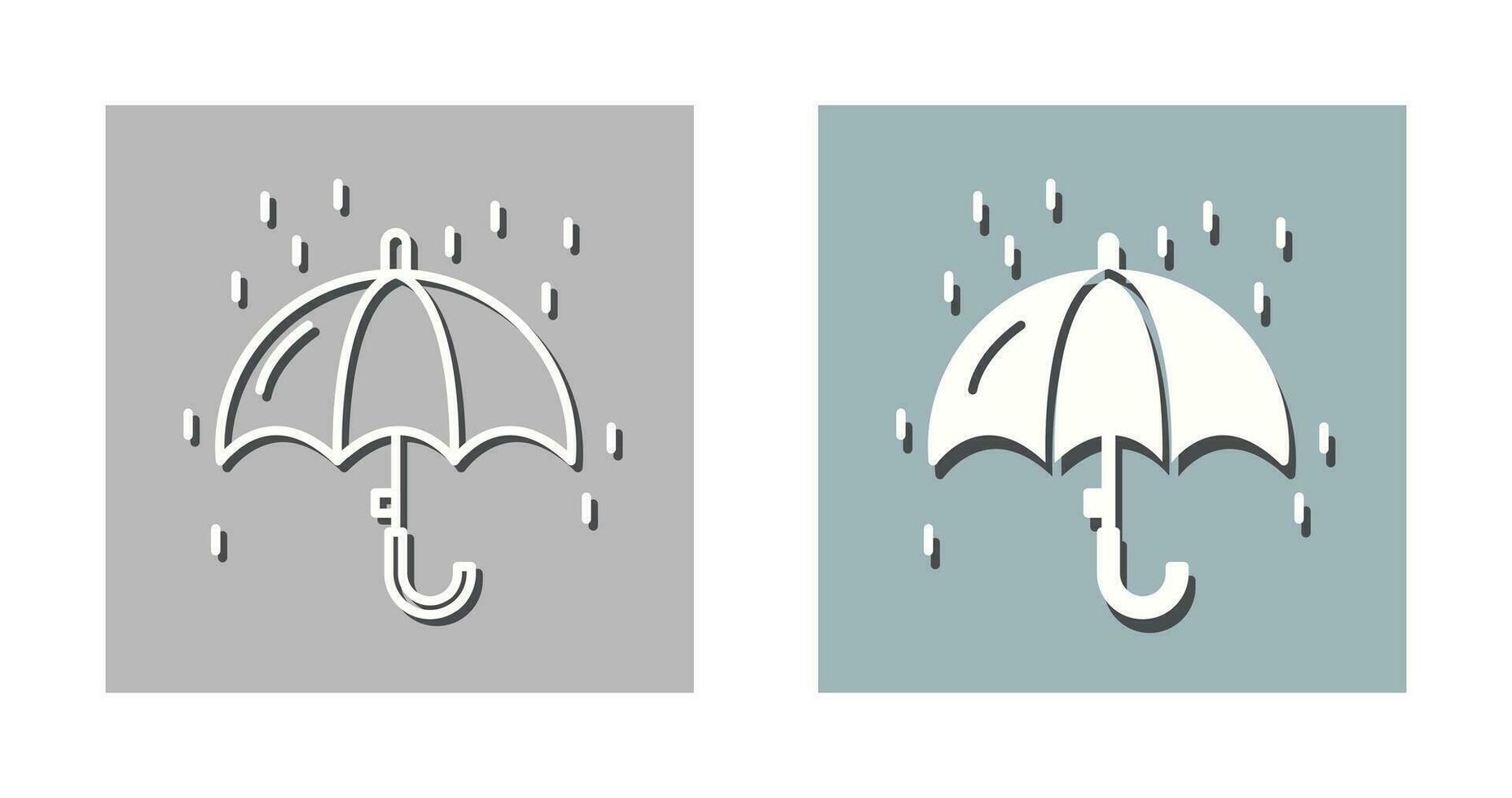 icono de vector de lluvia