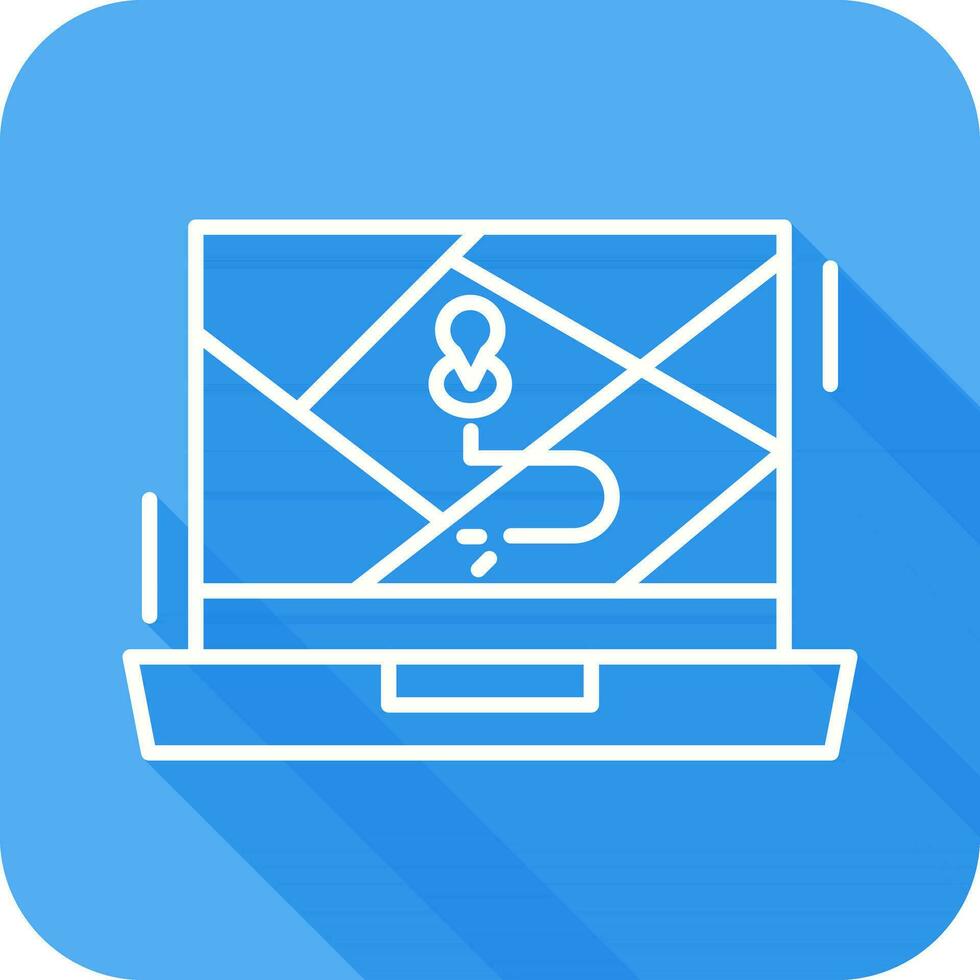 Google Map Vector Icon