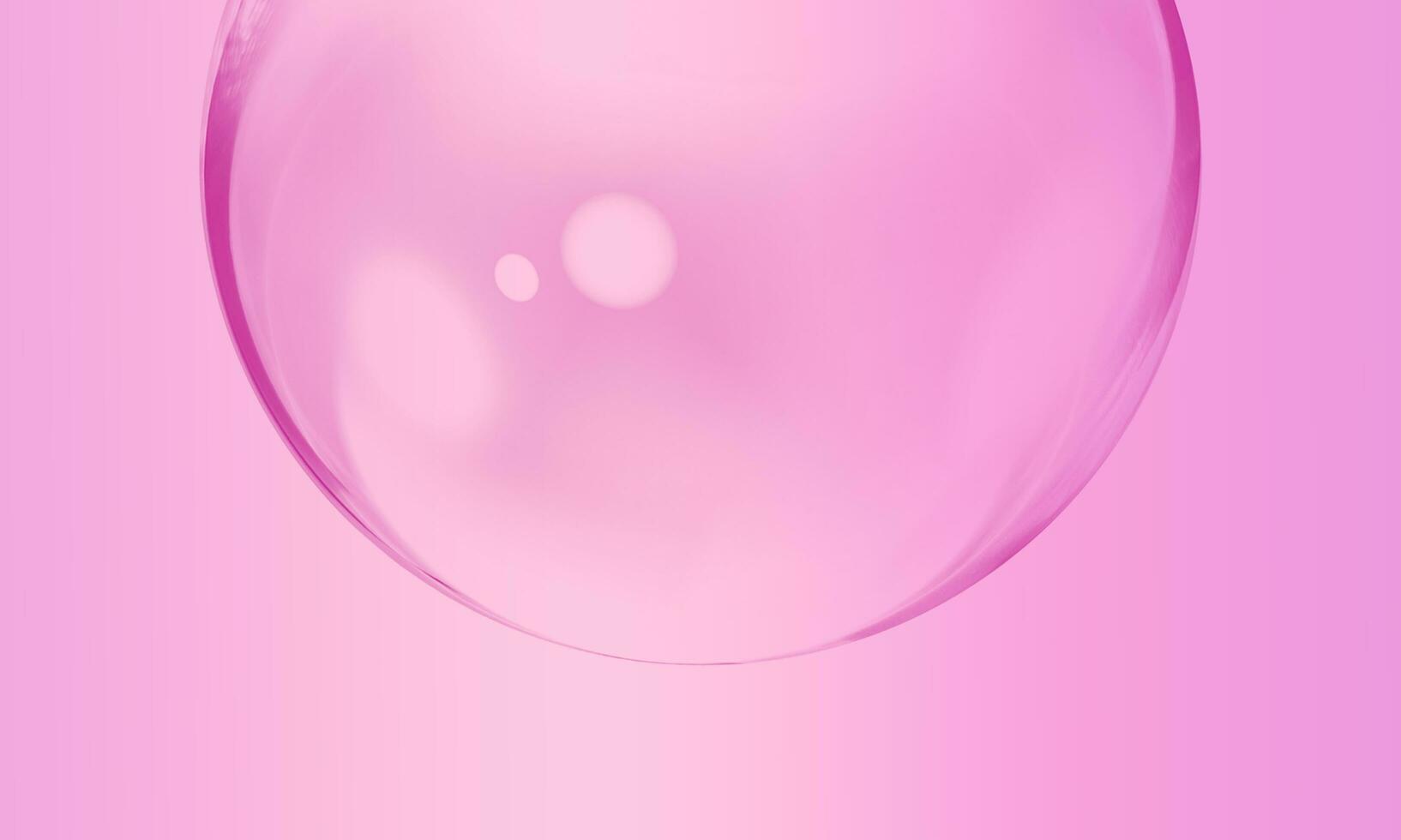 Abstract gradient pink bubble background. photo