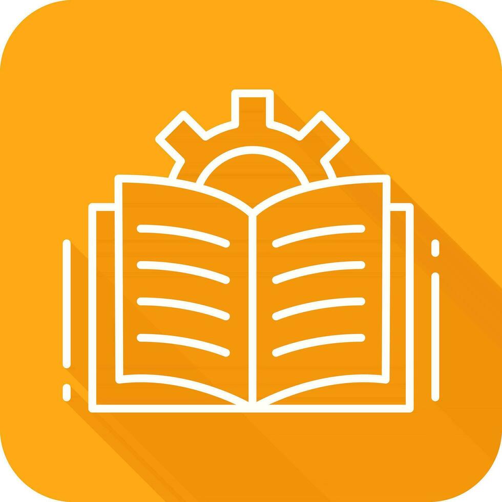 Open Book Vector Icon