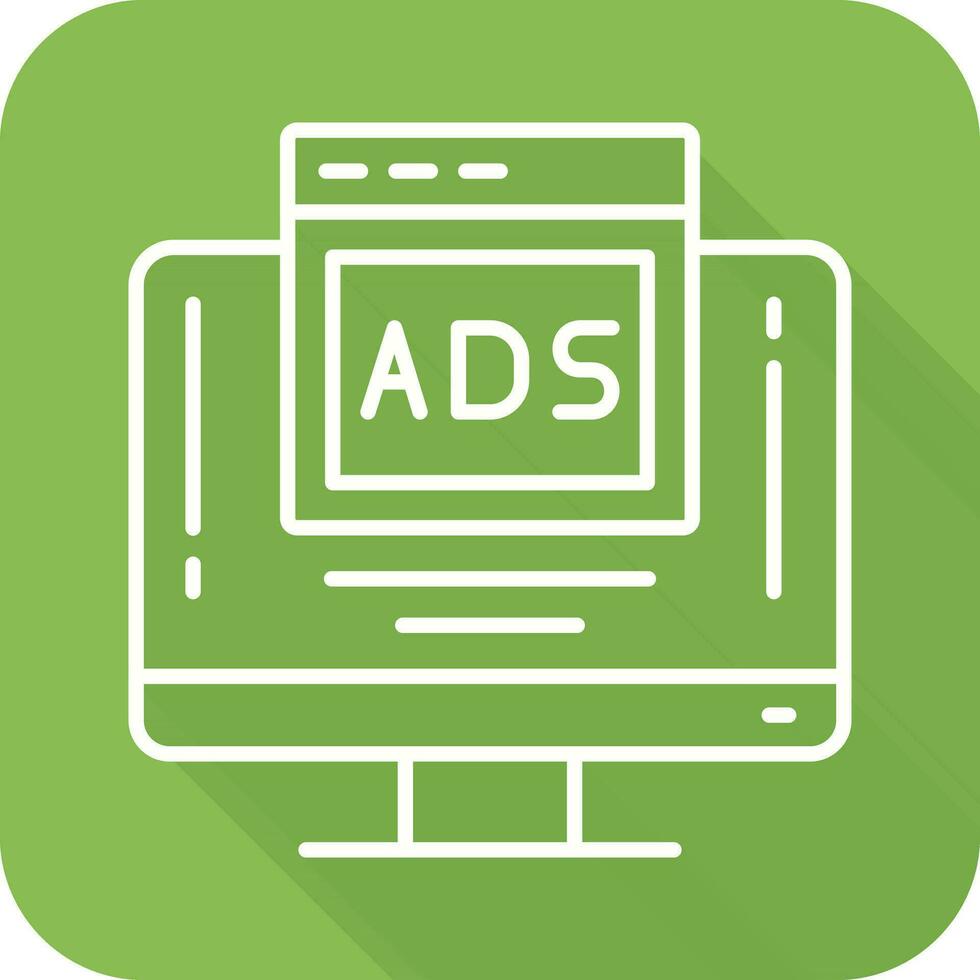 Digital Advertising Vector Icon