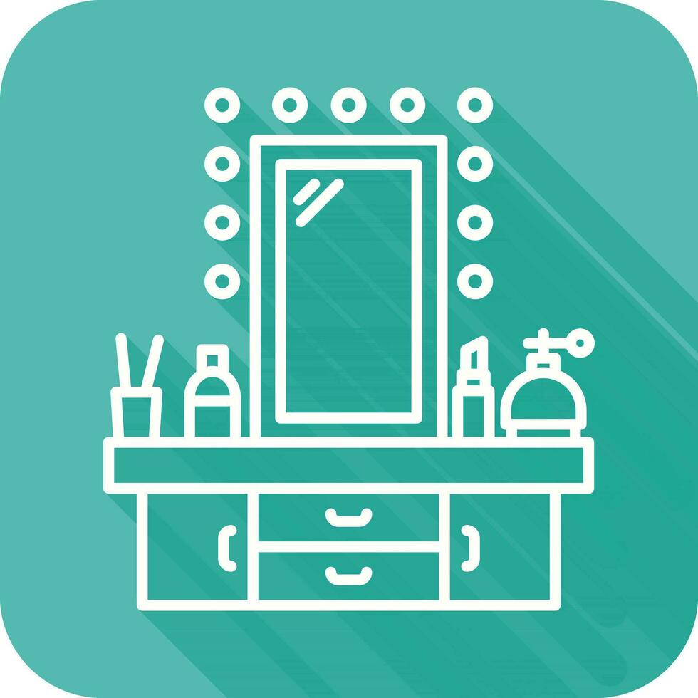 Dressing Table Vector Icon