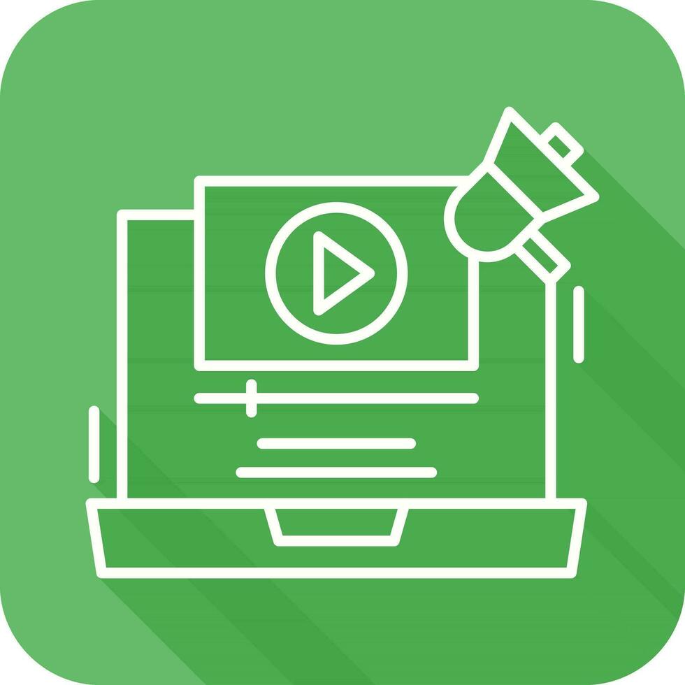 Video Marketing Vector Icon