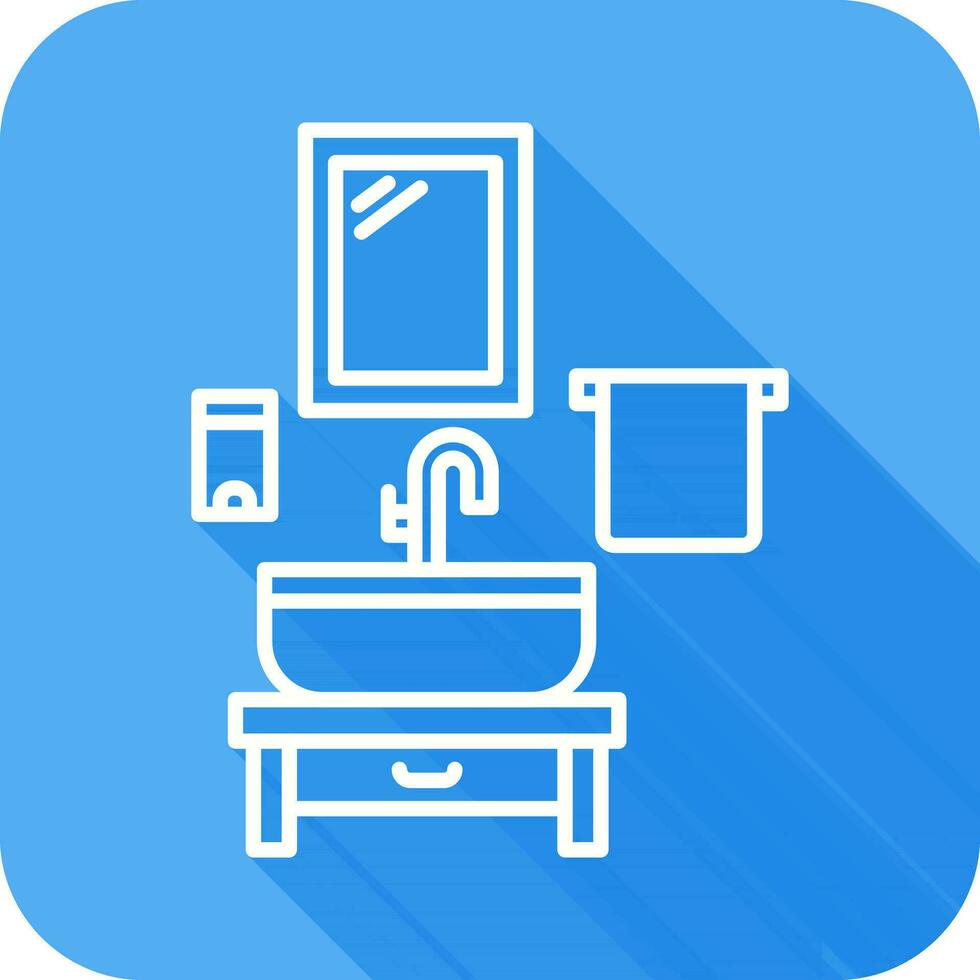 Washbasin Vector Icon