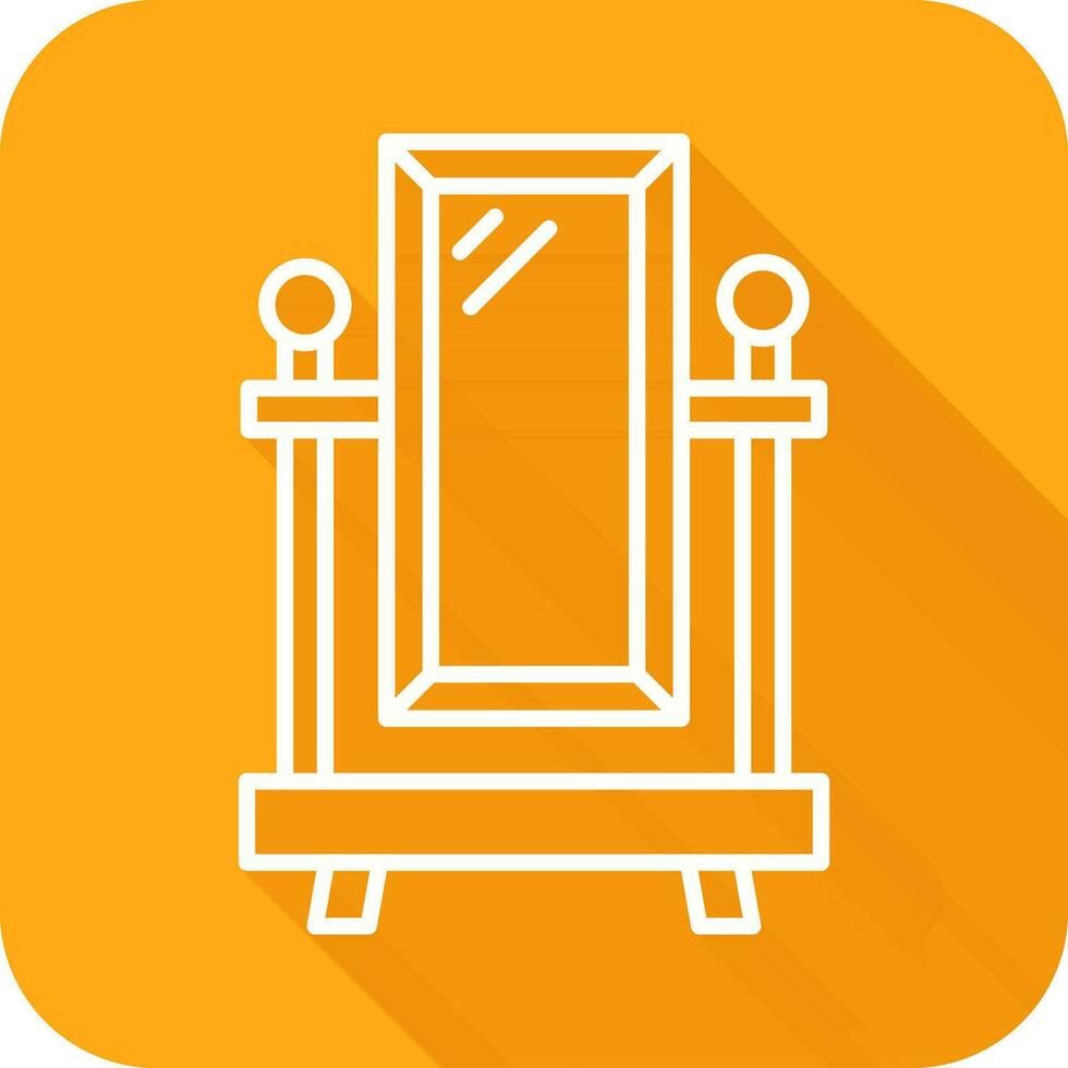 Floor Mirror Vector Icon