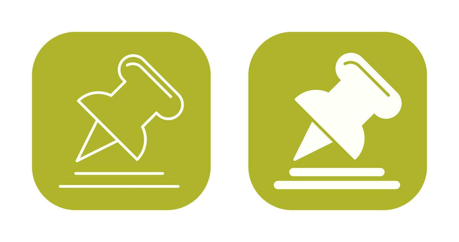 Pin Vector Icon