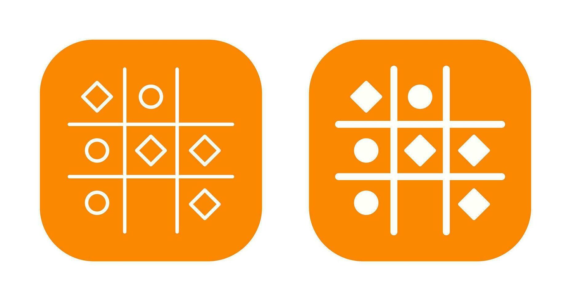 Tic Tac Toe Vector Icon