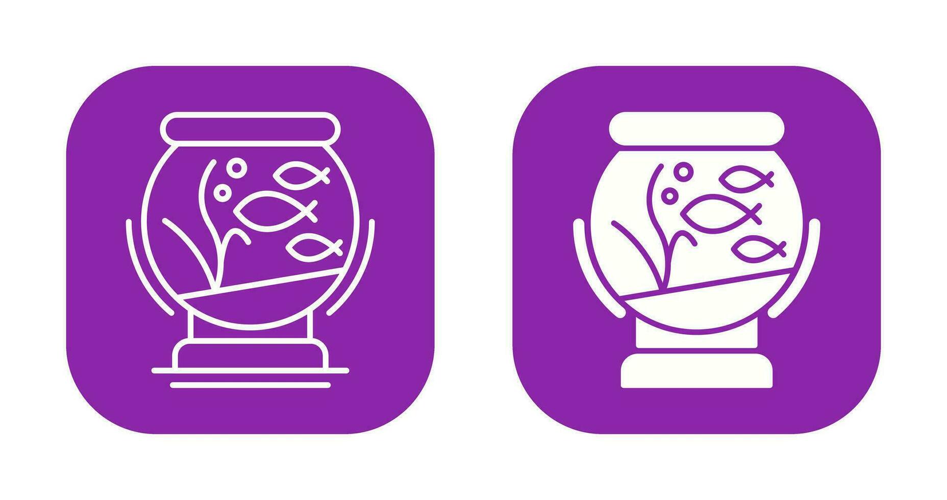 Fishbowl Vector Icon