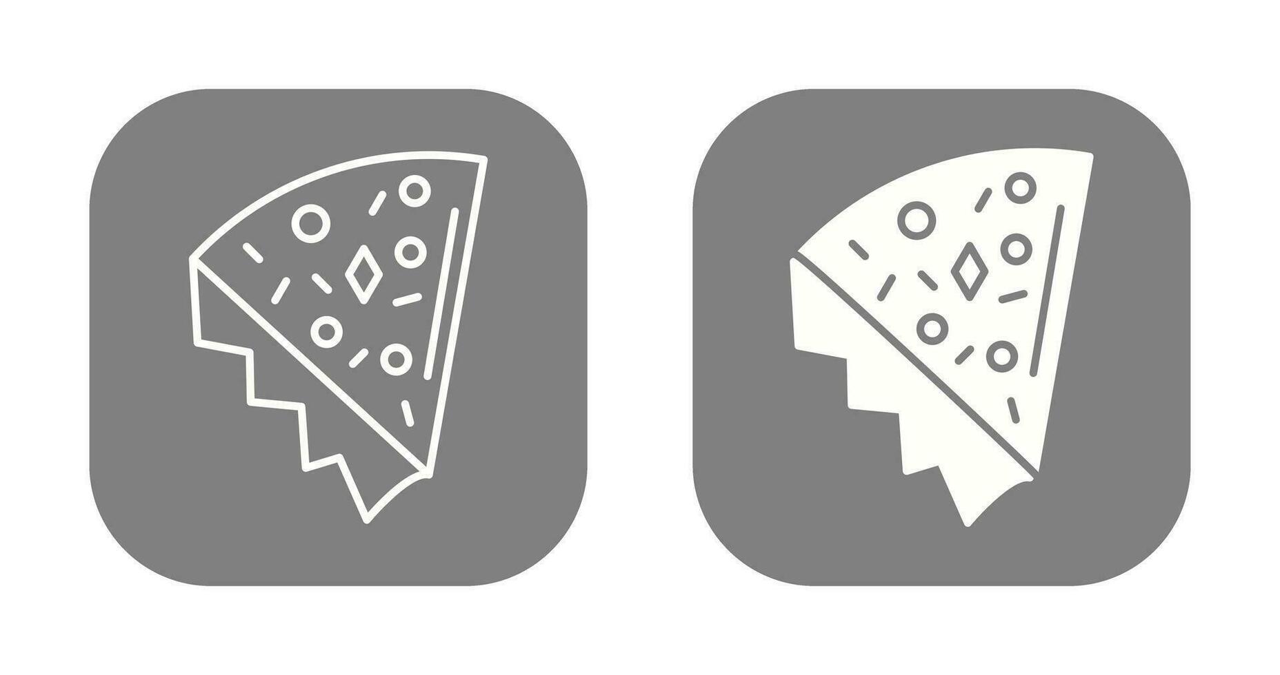 Pizza Slice Vector Icon