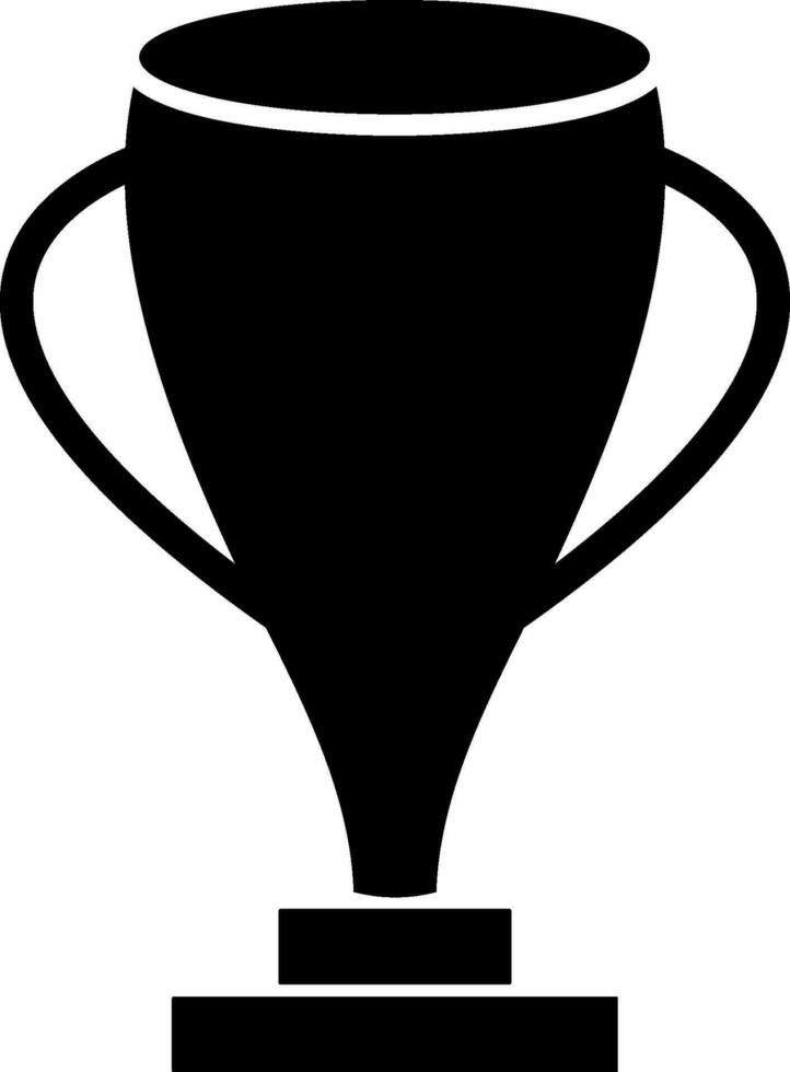 Vector sign and symbol of a Trophy.