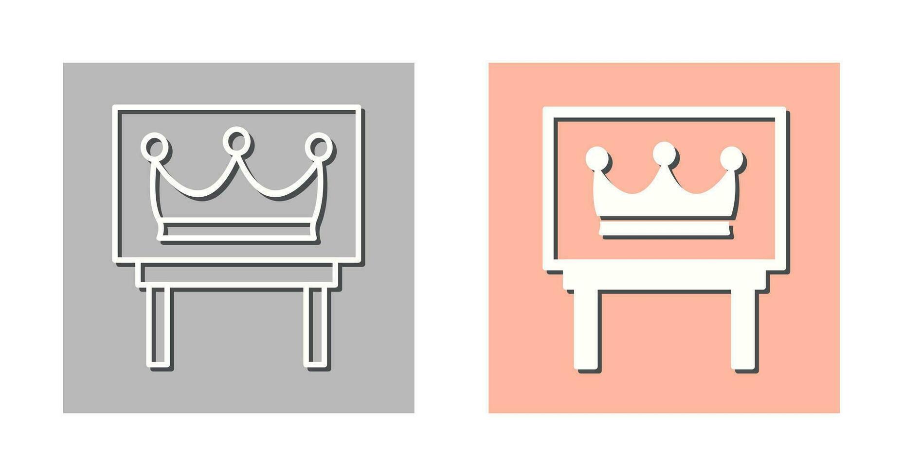 Crown Exhibit Vector Icon