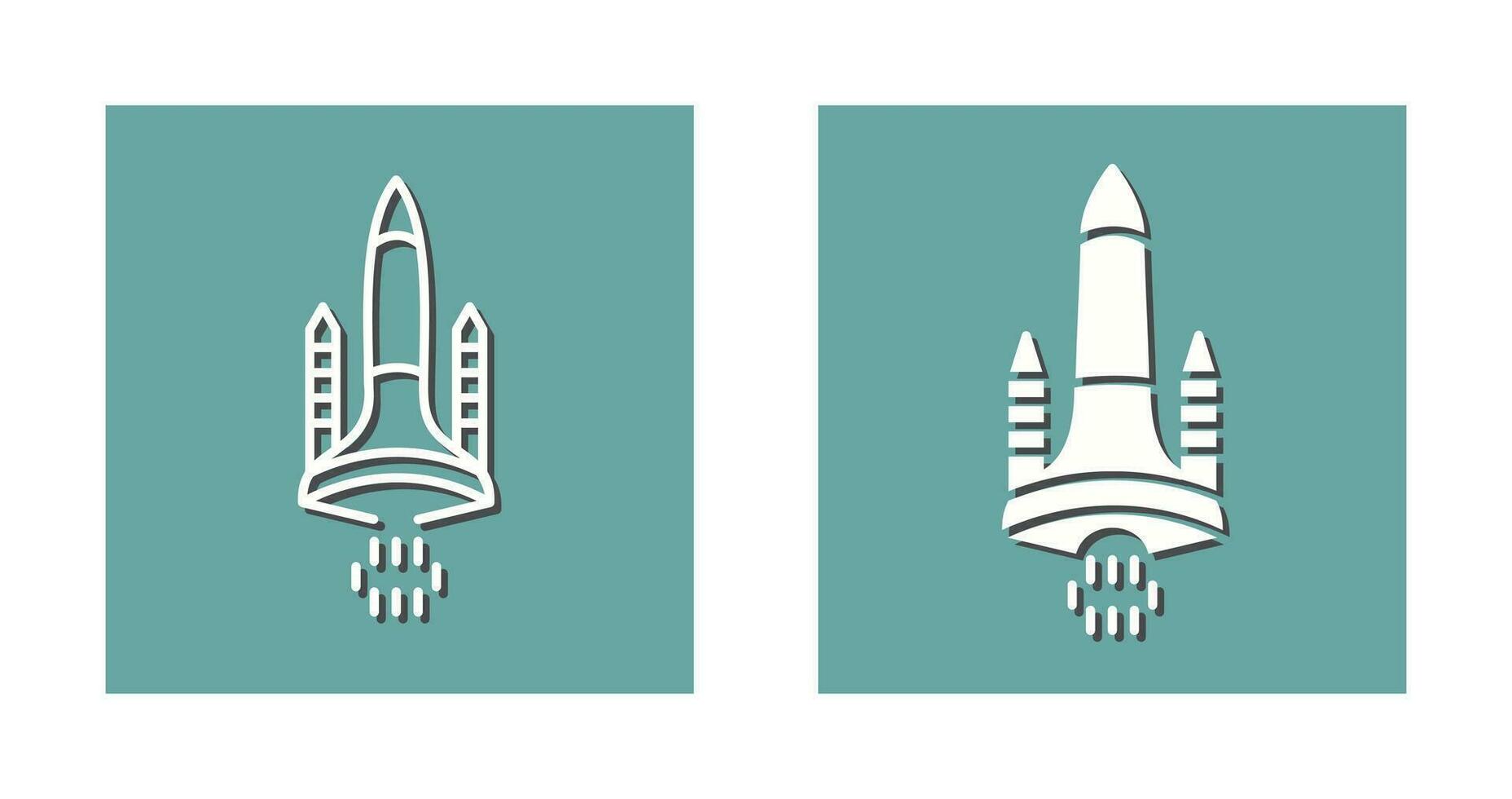 Space Shuttle Vector Icon