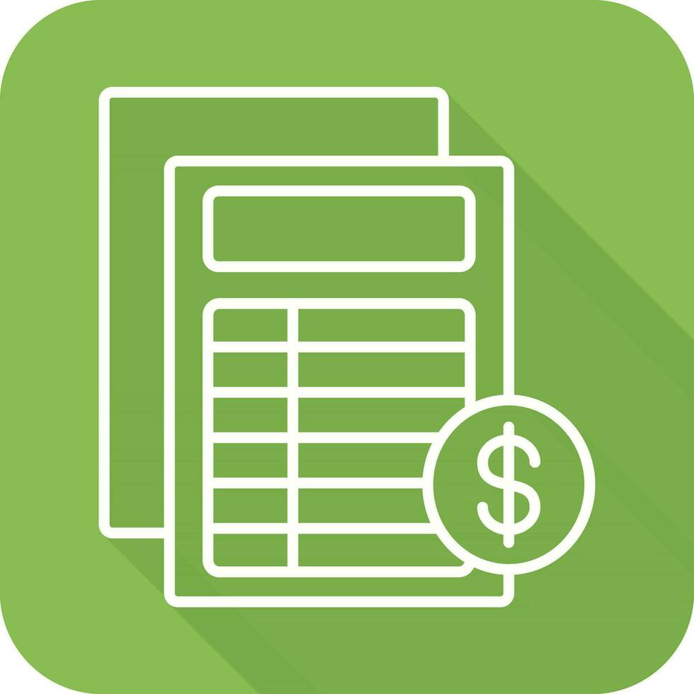 Invoice Vector Icon