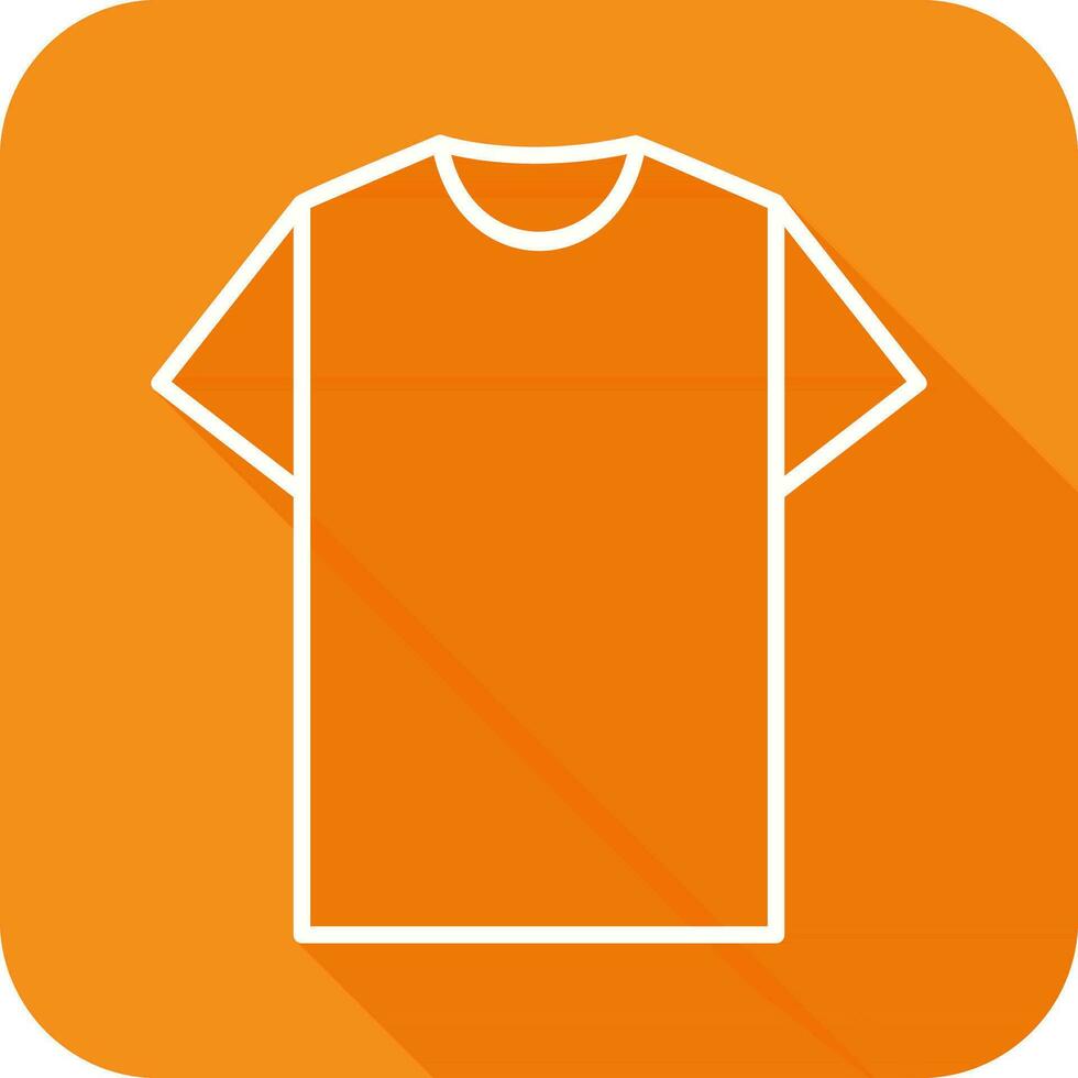 Plain T Shirt Vector Icon