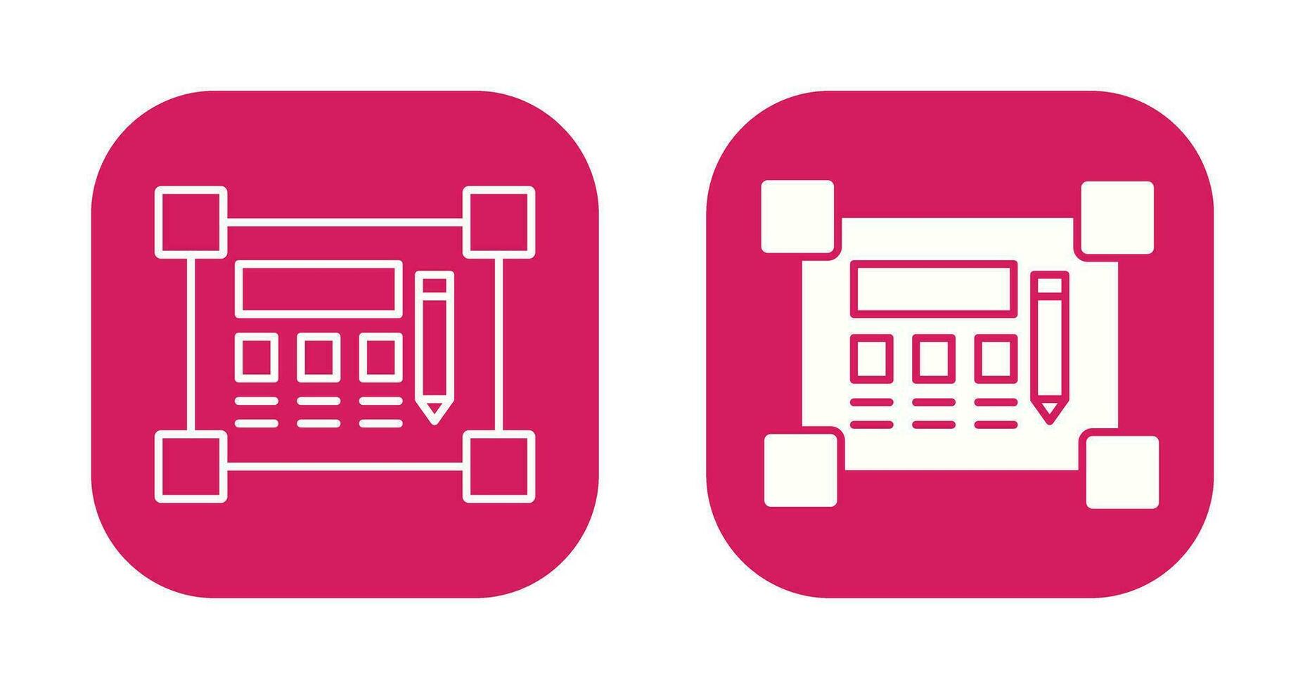 Blueprint Vector Icon