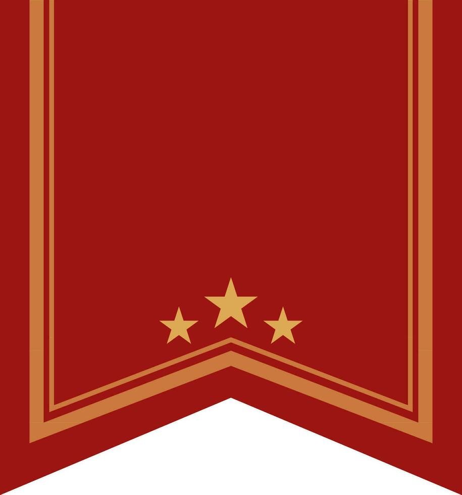 Illustration of a sticker, tag or label. vector