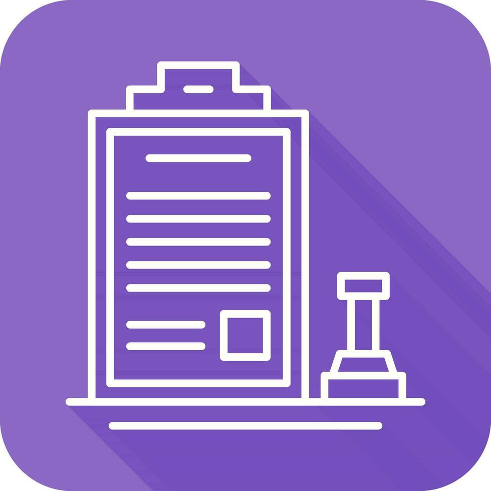 Stamp Vector Icon