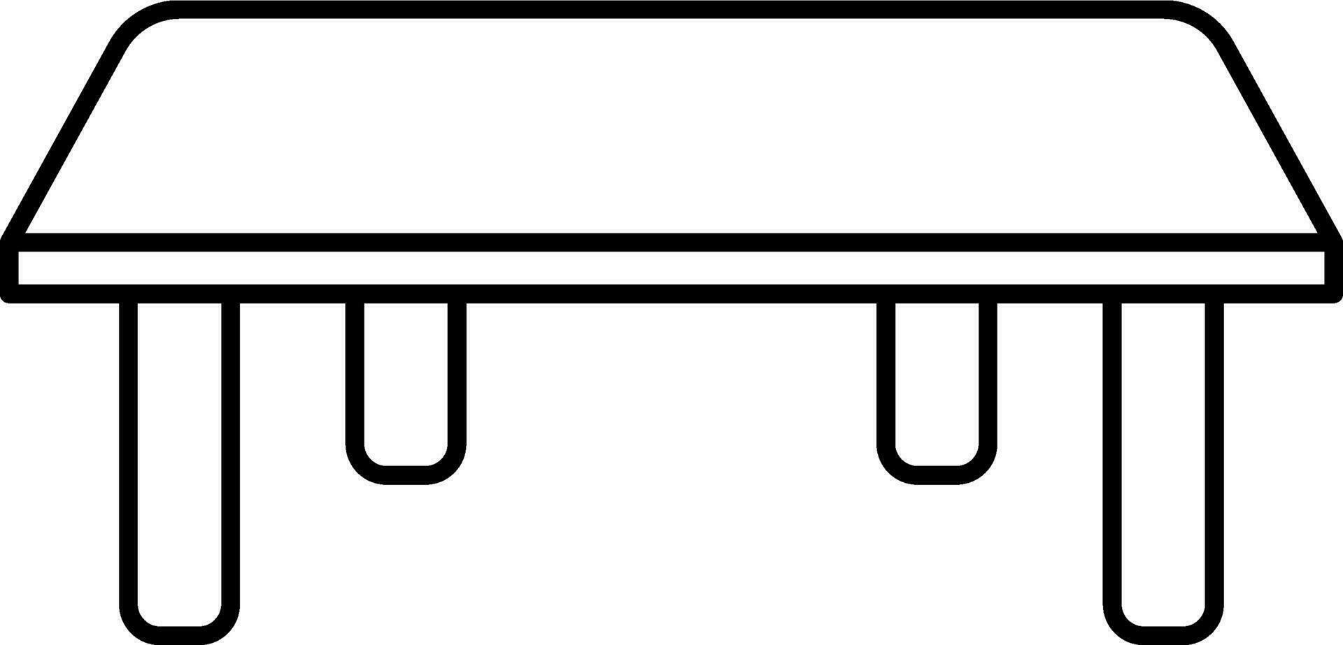 wooden table line art  Clipart black and white, Table, Line art