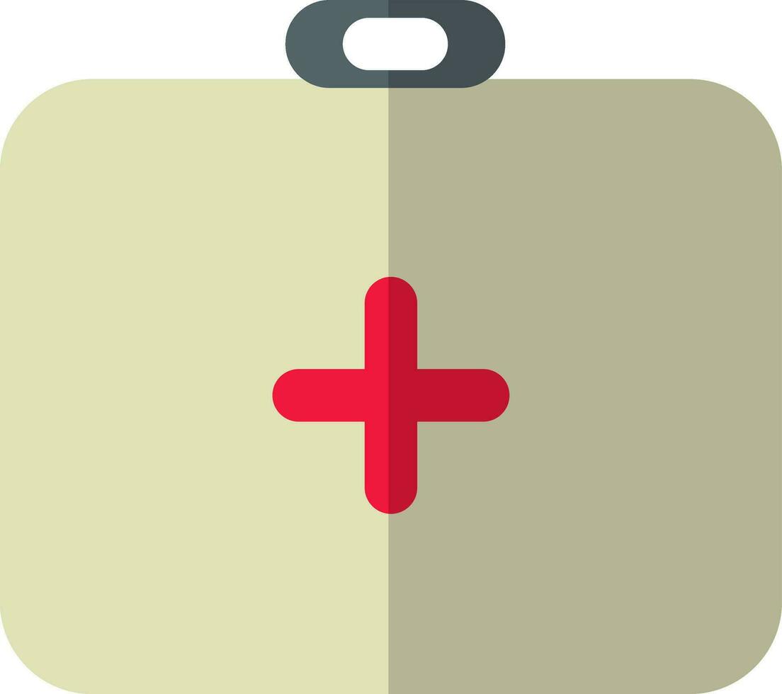 First aid Box vector sign or symbol.