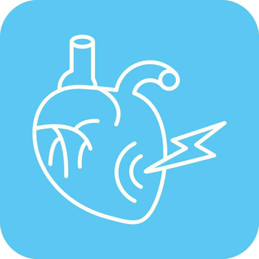 Heart Attack Vector Icon
